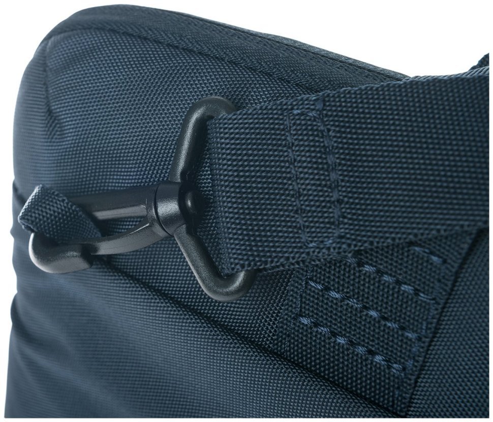 Стильная сумка из текстиля с отделением для ноутбука до 16" через плечо с двойными ручками Tucano Smilza синего цвета 103485 modnotak фото №5