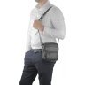 Стильная мужская наплечная сумка-планшет из кожи на два отдела Tiding Bag (15764) фото №2 Стильная мужская наплечная сумка-планшет из кожи на два отдела Tiding Bag (15764) modnotak фото - 2