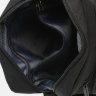 Практичная мужская сумка из текстиля черного цвета на плечо Monsen (21934) - 5