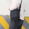 Практична чоловіча сумка із текстилю чорного кольору на плече Monsen (21934) - 6