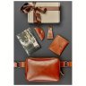 Подарочный набор для мужчины кожаных из сумки, портмоне и брелока BlankNote (12343)  - 4