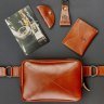Подарочный набор для мужчины кожаных из сумки, портмоне и брелока BlankNote (12343)  - 2