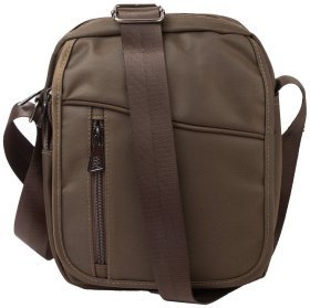 Городская мужская сумка из прочного полиэстера через плечо JCB B33 зеленого цвета 93985