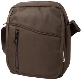 Городская мужская сумка из прочного полиэстера через плечо JCB B33 зеленого цвета 93985