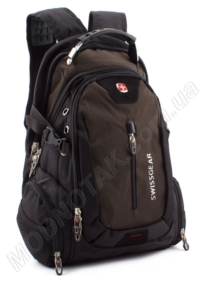 Практичный двухцветный рюкзак фирмы SWISSGEAR (8002-4)