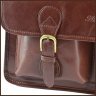 Деловой кожаный мужской портфель через плечо Ashwood 8190 VT коричневого цвета 94385 фото №5 Деловой кожаный мужской портфель через плечо Ashwood 8190 VT коричневого цвета 94385 modnotak фото - 5