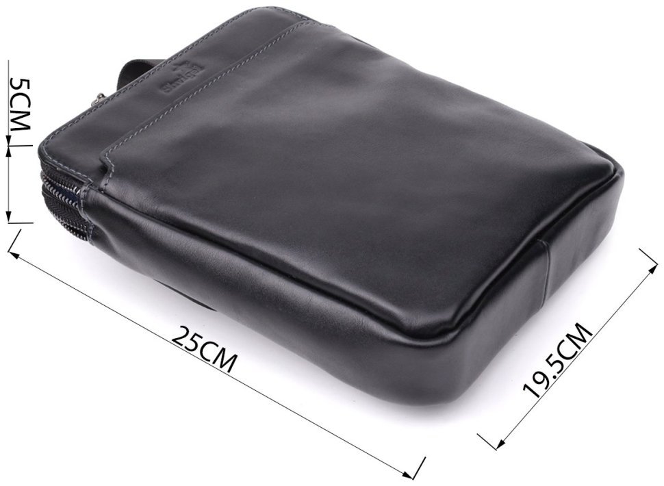 Вместительная мужская сумка-портфель классического дизайна KARYA (2420871) modnotak фото №13