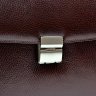 Классический кожаный портфель коричневого цвета Desisan (206-019) - 5