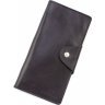 Класичний чорний купюрник для грошей і карток ST Leather (17837) - 1