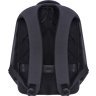 Чоловічий рюкзак для ноутбука із текстилю чорного кольору Bagland (55385) - 3