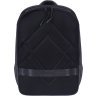 Чоловічий рюкзак для ноутбука із текстилю чорного кольору Bagland (55385) - 5