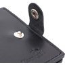 Черное мужское портмоне из натуральной кожи гладкого типа без монетницы Shvigel (2416502) - 3