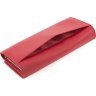 Класичний довгий жіночий гаманець червоного кольору з натуральної шкіри ST Leather (21528) - 5