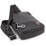 Кожаный слинг рюкзак на одно плечо Marco Coverna (10428) - 5