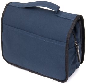 Сумка-органайзер із якісного текстилю Vintage 2420656 Темно-синя