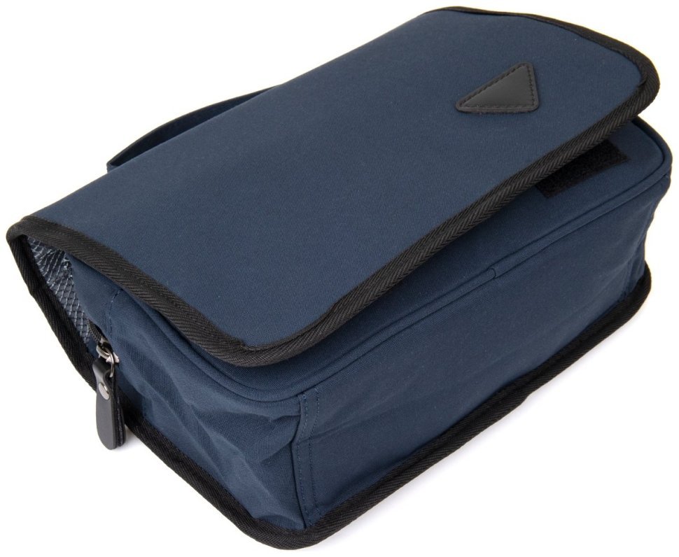 Сумка-органайзер из качественного текстиля Vintage 2420656 Темно-синяя modnotak фото №3