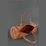 Шкіряна дорожня сумка з натуральної шкіри крейзі хорс світло-коричневого кольору BlankNote Harper 78885 - 4