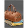 Кожаная дорожная сумка из натуральной кожи крейзи хорс светло-коричневого цвета BlankNote Harper 78885 - 5