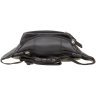 Черная мужская сумка на пояс из натуральной качественной кожи Visconti 68985 - 10