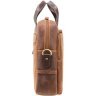Мужская сумка для ноутбука из натуральной кожи с эффектом старения в коричневом цвете Visconti Hugo 69085 - 6