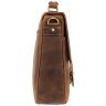 Чоловічий діловий портфель із натуральної вінтажної шкіри світло-коричневого кольору Visconti Berlin 70686 - 4