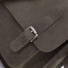 Винтажная мужская сумка мессенджер серого цвета VINTAGE STYLE (14097) - 9