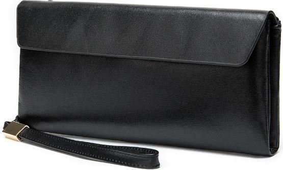 Класичний гаманець-клатч з шкіряним ремінцем VINTAGE STYLE (14904) modnotak фото №3