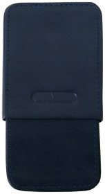 Шкіряна візитниця Newport синього кольору Vip Collection 102586