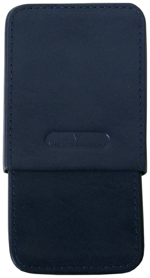 Кожаная визитница Newport синего цвета Vip Collection 102586 фото №2 Кожаная визитница Newport синего цвета Vip Collection 102586 modnotak фото №2