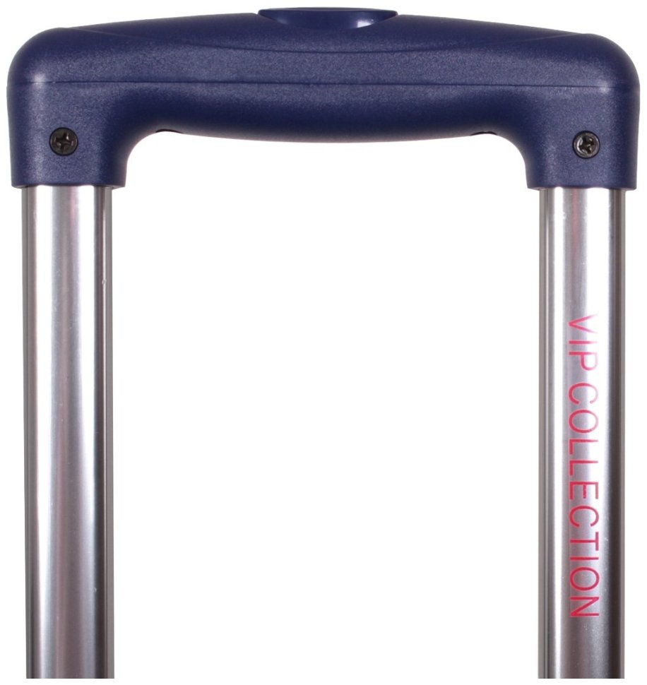 Дорожный чемодан синего цвета Galaxy из поликарбоната на 45-54 л. Vip Collection 102686 modnotak фото №4