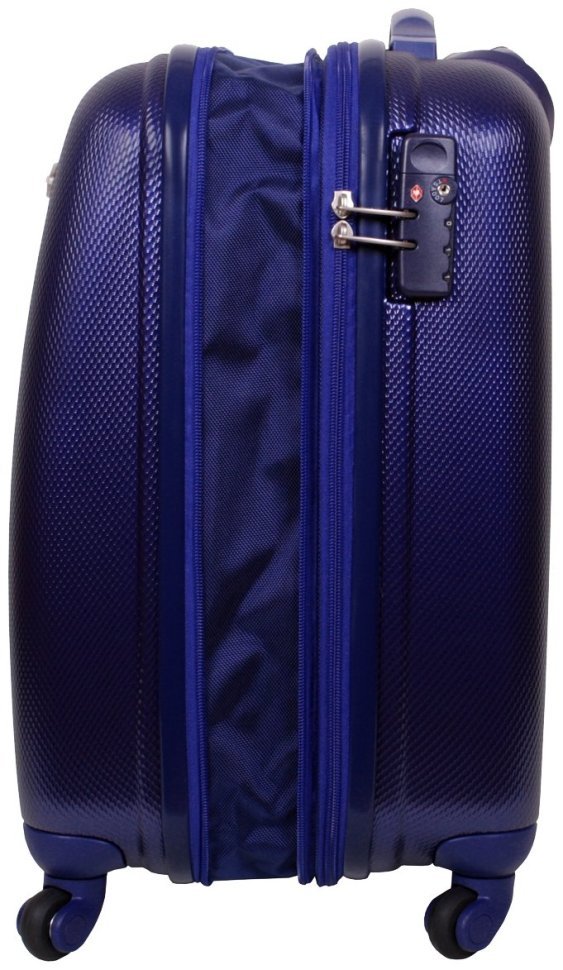 Дорожный чемодан синего цвета Galaxy из поликарбоната на 45-54 л. Vip Collection 102686 modnotak фото №7