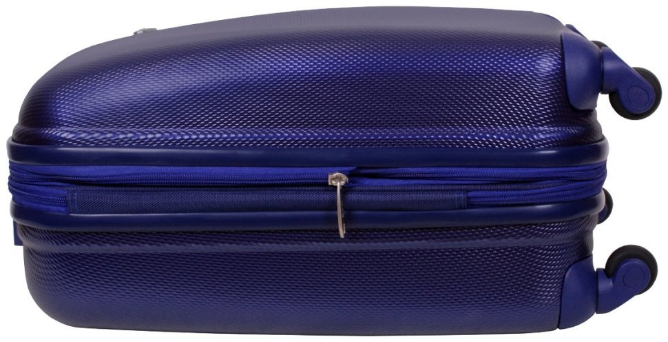 Дорожный чемодан синего цвета Galaxy из поликарбоната на 45-54 л. Vip Collection 102686 modnotak фото №8