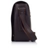 Мужская горизонтальная сумка-мессенджер коричневого цвета из натуральной кожи TARWA (19946) - 4