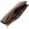 Кожаный винтажный клатч на молнии Tony Bellucci (10520) - 2