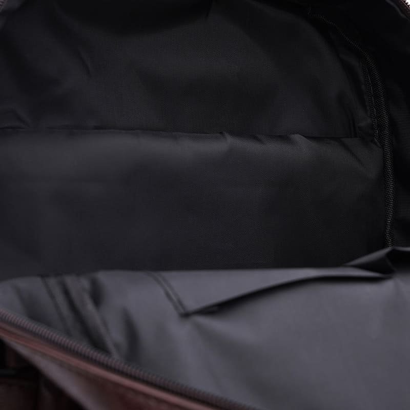 Місткий темно-коричневий чоловічий рюкзак з еко-шкіри Monsen (22141)
