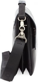 Повседневная мужская сумка через плечо из козжама POLO (10312)