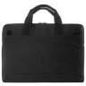 Стильная сумка из качественного текстиля с отделением для ноутбука до 14" с плечовым ремнем Tucano Smilza черного цвета 103486 modnotak фото - 3