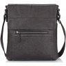Темно-коричневая кожаная мужская сумка на плечо с клапаном на магните Tiding Bag (15828) фото №3 Темно-коричневая кожаная мужская сумка на плечо с клапаном на магните Tiding Bag (15828) modnotak фото - 3
