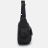 Мужская сумка мессенджер через плечо из качественного текстиля Monsen 104486 черного цвета modnotak фото - 4