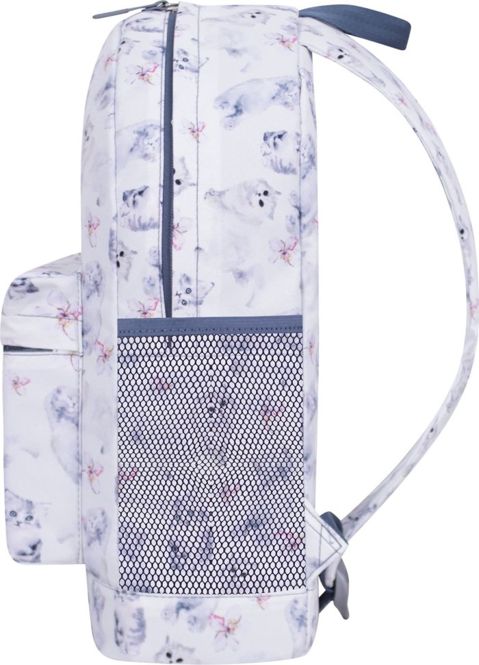 Текстильный рюкзак с принтом на молниевой застежке Bagland (55486)