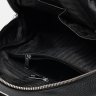 Женский кожаный рюкзак крупного размера в черном цвете Borsa Leather (21299) - 5