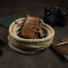 Світло-коричневий компактний чоловічий гаманець із натуральної шкіри на ланцюжку Vintage (2414681) - 5
