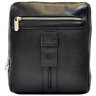 Чоловіча шкіряна сумка планшет KARYA 107686 чорний modnotak фото - 1