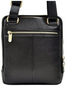 Мужская кожаная сумка планшет KARYA 107686 черный