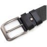 Широкий джинсовый мужкой ремень из итальянской кожи Gherardini 45049 черного цвета фото №2 Широкий джинсовый мужкой ремень из итальянской кожи Gherardini 45049 черного цвета modnotak фото - 2