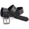 Широкий джинсовый мужкой ремень из итальянской кожи Gherardini 45049 черного цвета фото №3 Широкий джинсовый мужкой ремень из итальянской кожи Gherardini 45049 черного цвета modnotak фото - 3