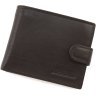 Коричневое мужское портмоне из высококачественной натуральной кожи под карточки и документы Marco Coverna 68686 - 1