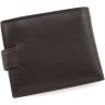 Коричневое мужское портмоне из высококачественной натуральной кожи под карточки и документы Marco Coverna 68686 - 3