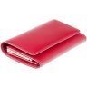 Червоний жіночий гаманець великого розміру з натуральної шкіри з клапаном Visconti Maria 68786 - 3