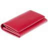 Крупный женский кошелек из гладкой кожи красного цвета с RFID - Visconti 68886 - 13